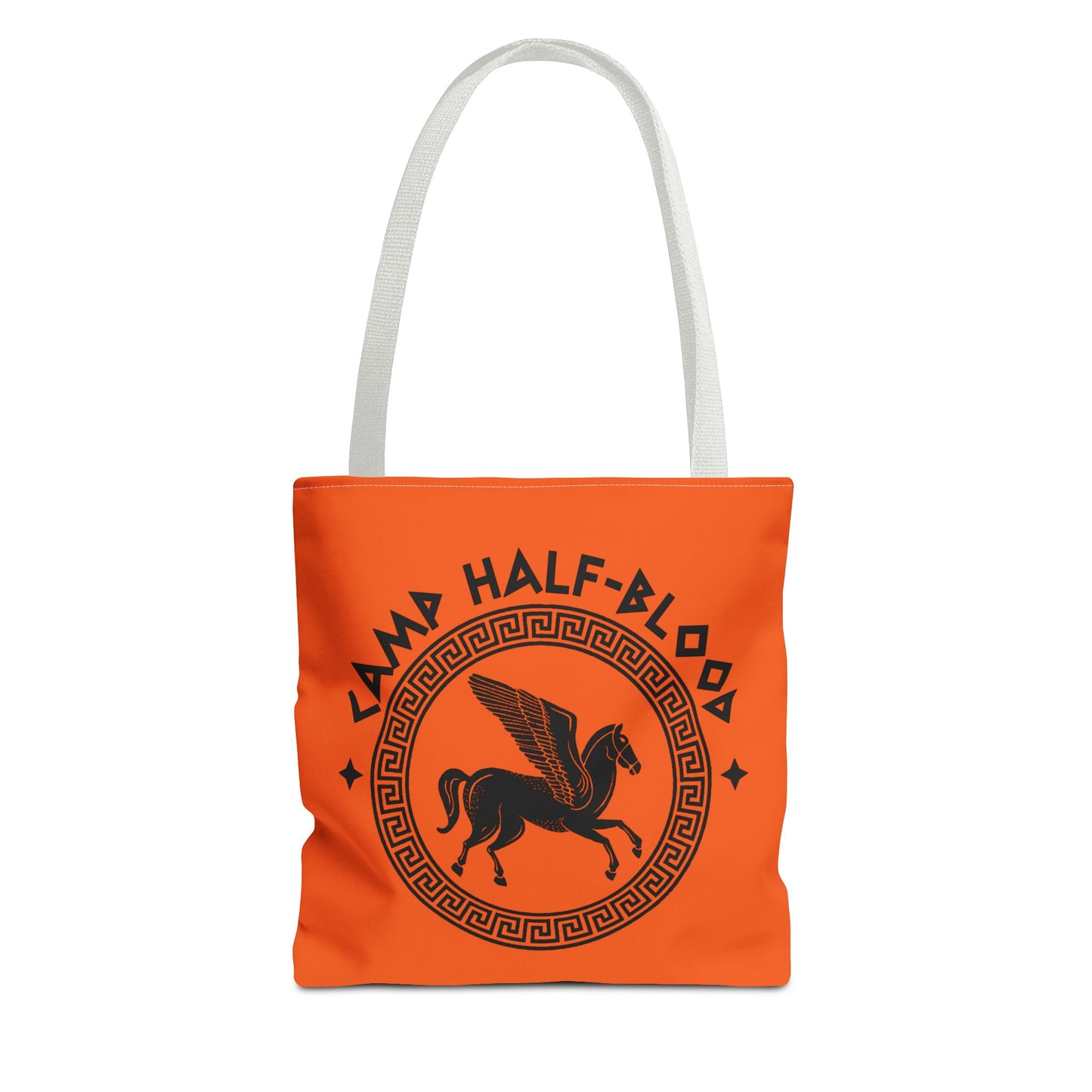 Camp Half Blood Tote Bag - Percy Jackson Fan Gift, Half Blood Canvas Orange Bag, Long Island, Camp Half Blood Merch, Half Blood Tote