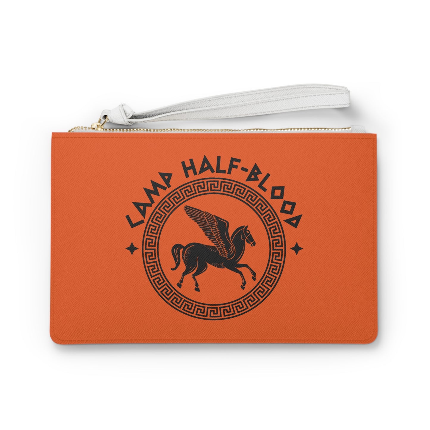 Camp Half Blood Clutch Bag - Percy Jackson Fan Gift Handbag, Camp Purse, Long Island Pouch, Mythology Clutch, Greek Gods Leather Bag