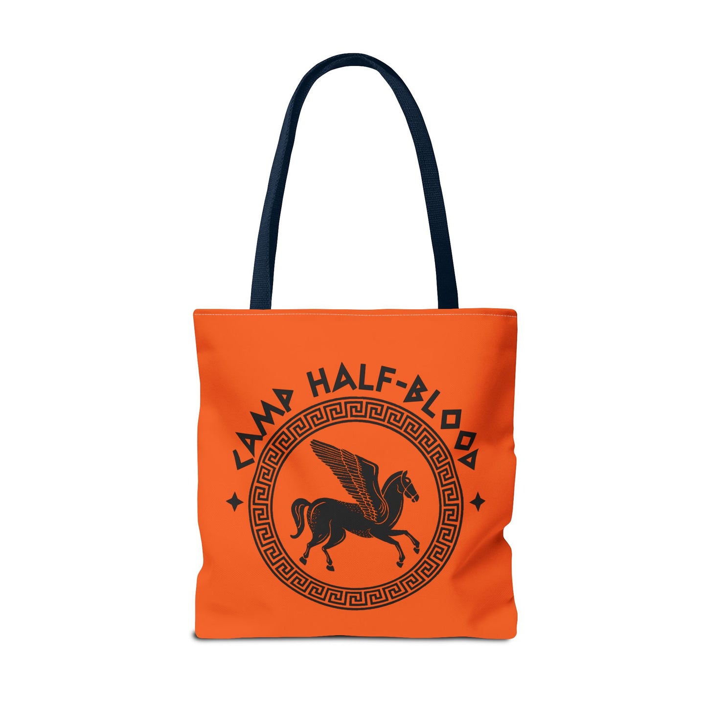 Camp Half Blood Tote Bag - Percy Jackson Fan Gift, Half Blood Canvas Orange Bag, Long Island, Camp Half Blood Merch, Half Blood Tote