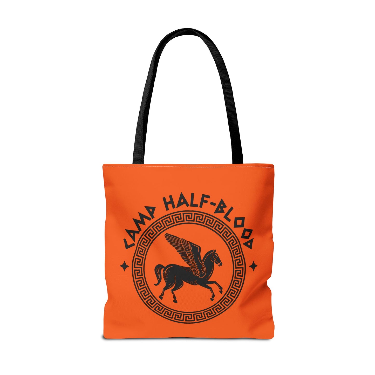 Camp Half Blood Tote Bag - Percy Jackson Fan Gift, Half Blood Canvas Orange Bag, Long Island, Camp Half Blood Merch, Half Blood Tote