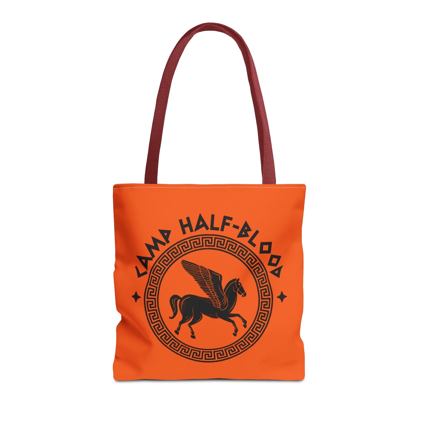 Camp Half Blood Tote Bag - Percy Jackson Fan Gift, Half Blood Canvas Orange Bag, Long Island, Camp Half Blood Merch, Half Blood Tote