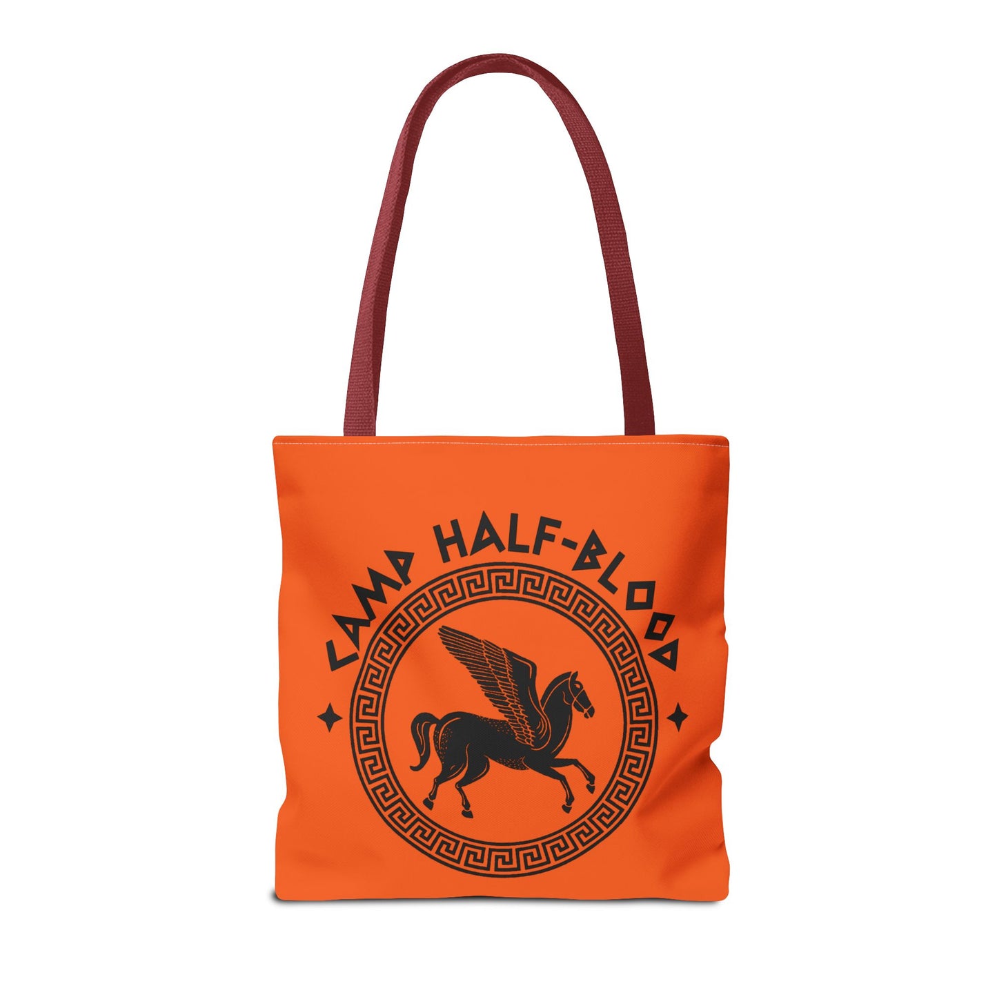 Camp Half Blood Tote Bag - Percy Jackson Fan Gift, Half Blood Canvas Orange Bag, Long Island, Camp Half Blood Merch, Half Blood Tote