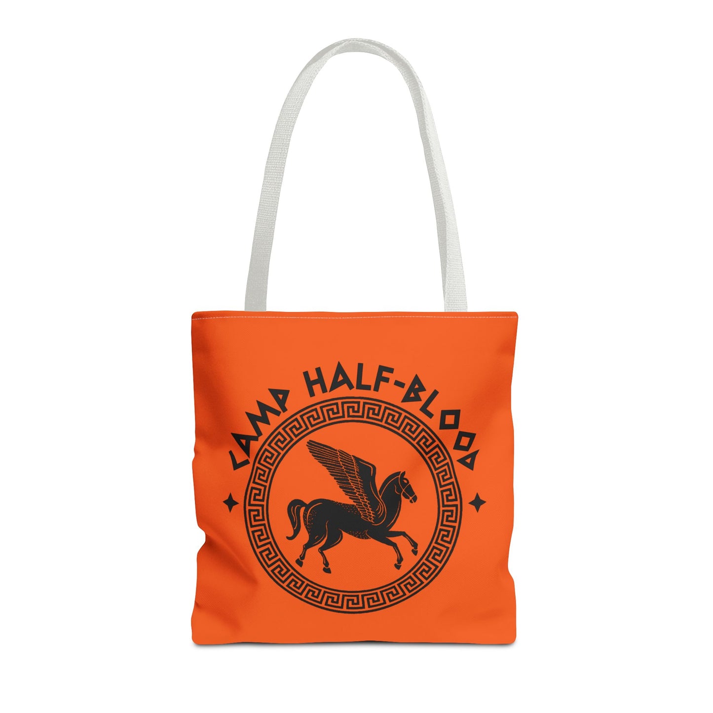 Camp Half Blood Tote Bag - Percy Jackson Fan Gift, Half Blood Canvas Orange Bag, Long Island, Camp Half Blood Merch, Half Blood Tote