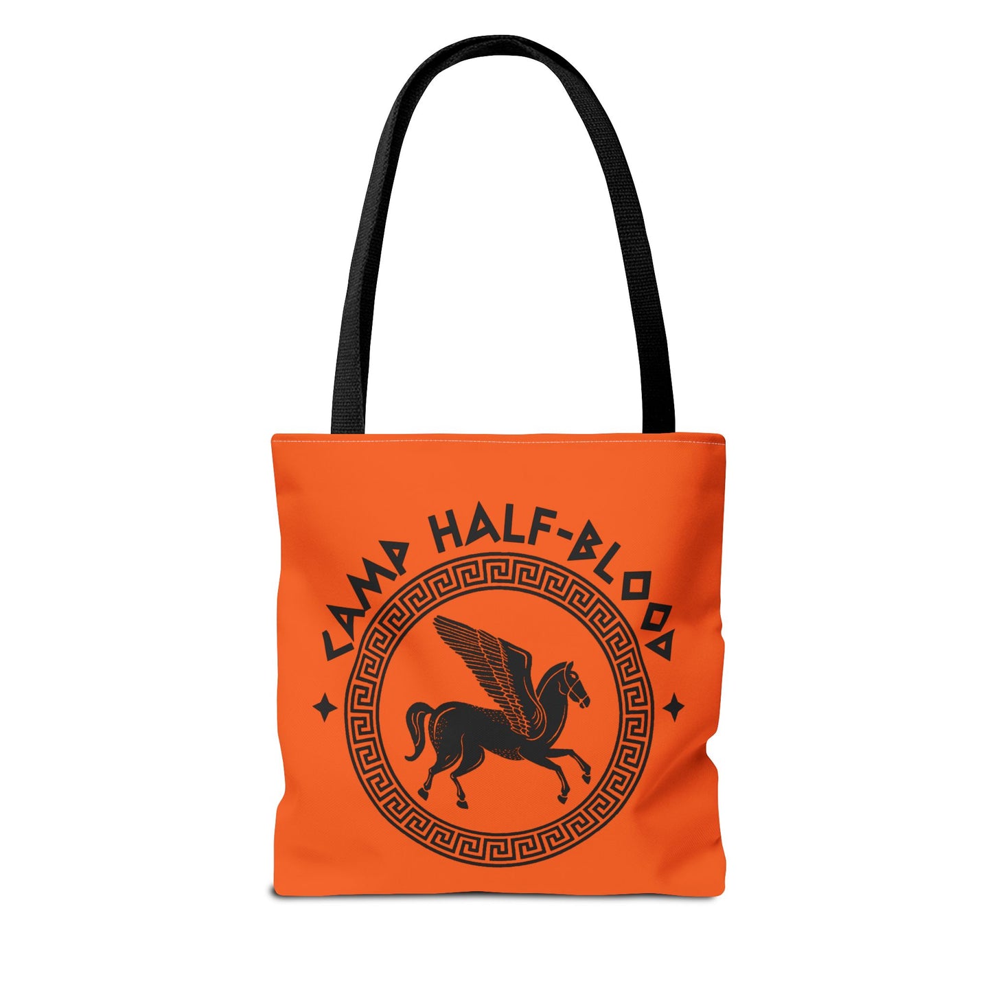 Camp Half Blood Tote Bag - Percy Jackson Fan Gift, Half Blood Canvas Orange Bag, Long Island, Camp Half Blood Merch, Half Blood Tote