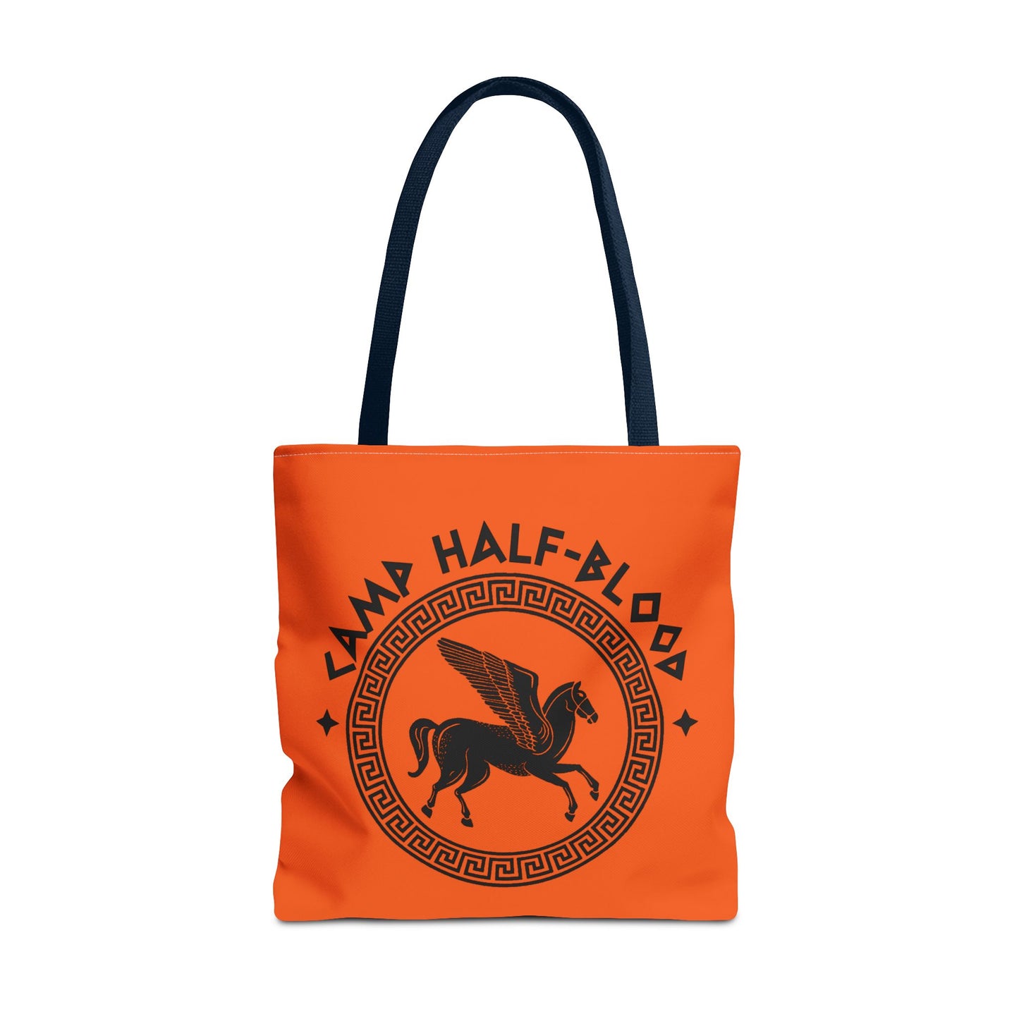 Camp Half Blood Tote Bag - Percy Jackson Fan Gift, Half Blood Canvas Orange Bag, Long Island, Camp Half Blood Merch, Half Blood Tote