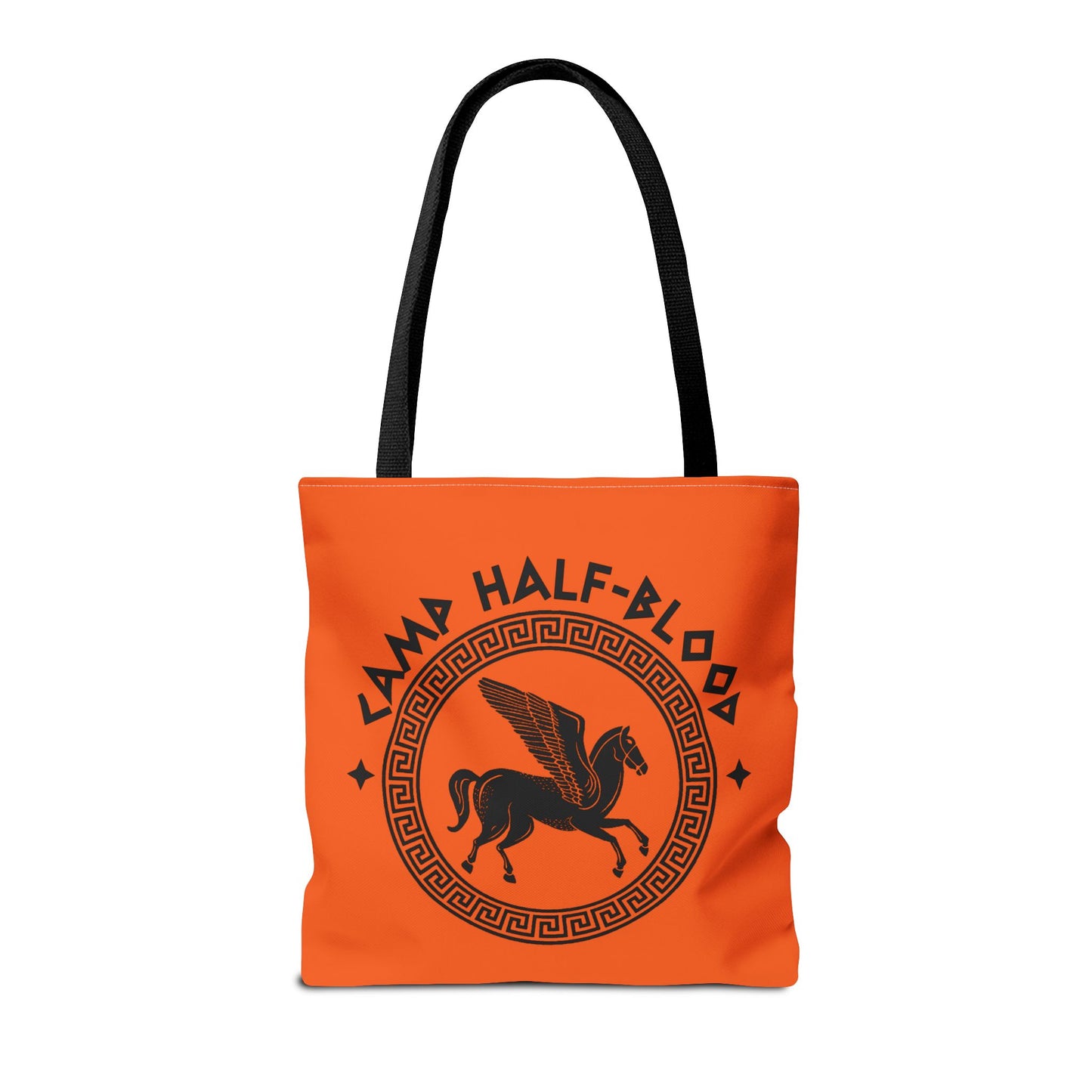 Camp Half Blood Tote Bag - Percy Jackson Fan Gift, Half Blood Canvas Orange Bag, Long Island, Camp Half Blood Merch, Half Blood Tote