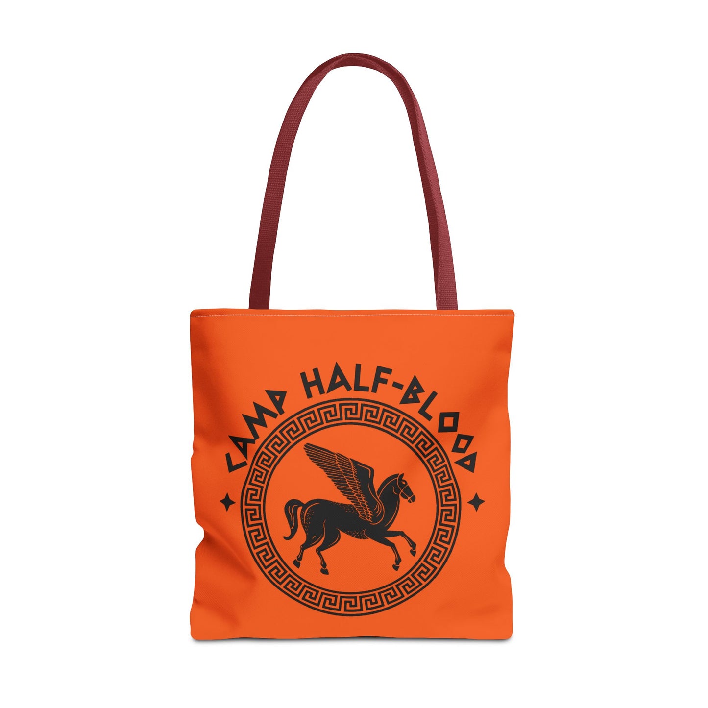 Camp Half Blood Tote Bag - Percy Jackson Fan Gift, Half Blood Canvas Orange Bag, Long Island, Camp Half Blood Merch, Half Blood Tote