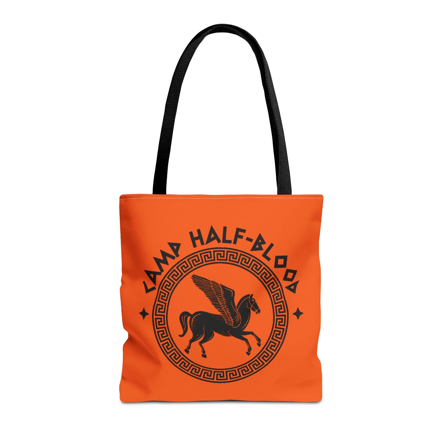 Camp Half Blood Tote Bag - Percy Jackson Fan Gift, Half Blood Canvas Orange Bag, Long Island, Camp Half Blood Merch, Half Blood Tote