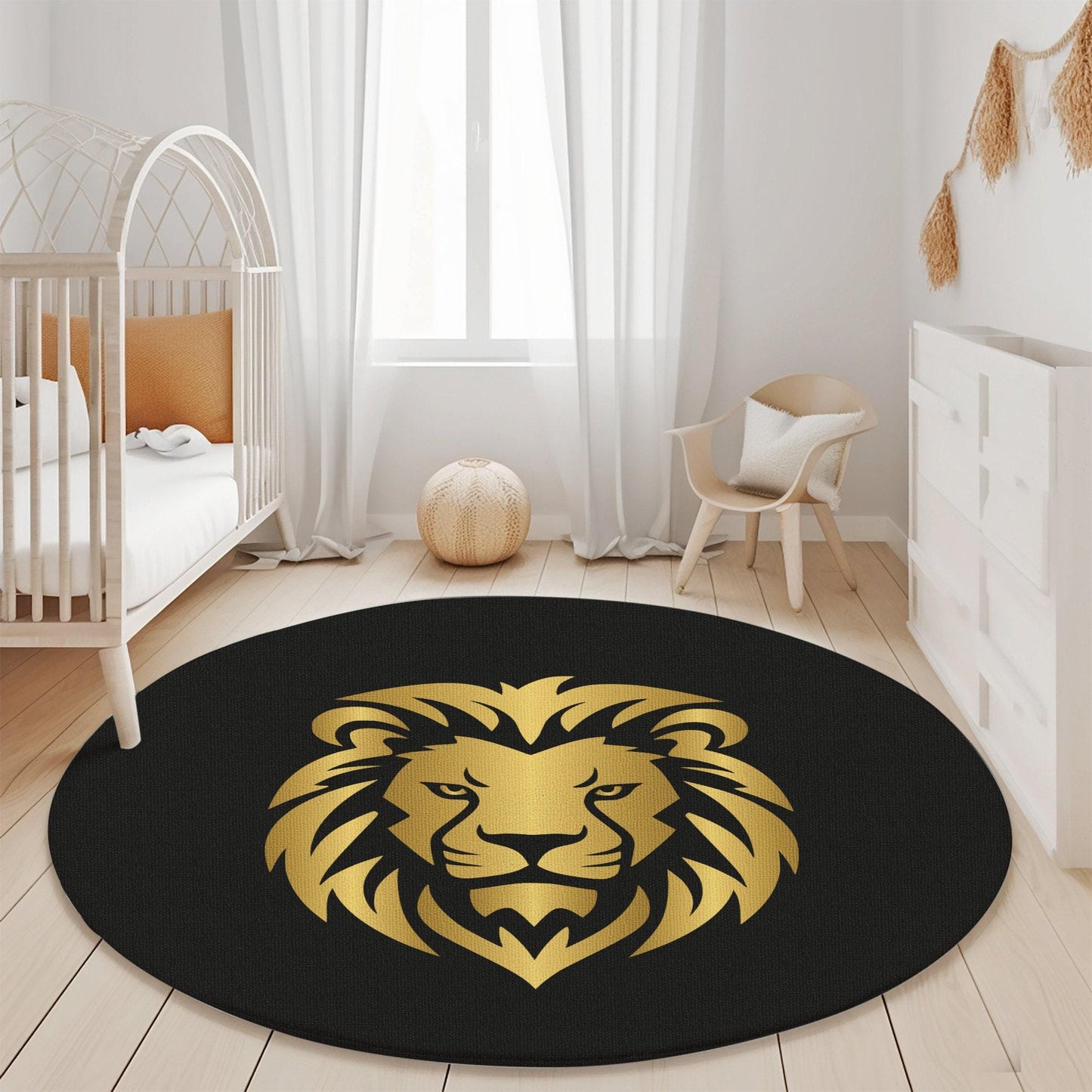 Lion Rug, Scary Lion Rug, Wild Lion Rug, Wild Animal Rug, Lion Carpet, Anti-Slip Rug, Home Decor Rug, Small Rug, Office Rug, Hallway Rug